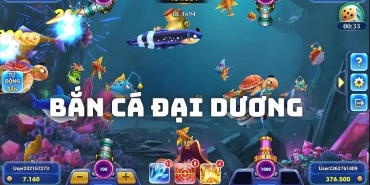 Bắn Cá Đại Dương 98WIN: Khám Phá Thế Giới Săn Cá Đầy Kịch Tính
