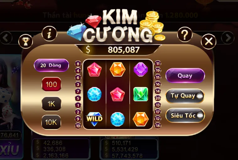 Nổ Hũ Kim Cương 98WIN: Sân Chơi Jackpot Đỉnh Cao Đầy Hấp Dẫn
